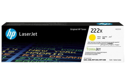 HP 222X žltý toner
