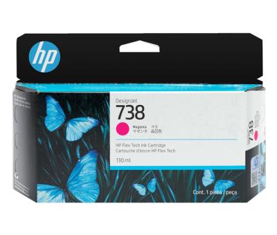 HP 738 purpurová atramentová kazeta