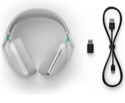 LOGITECH G321 Lightspeed biele herný headset