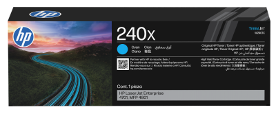 HP 240X modrý toner