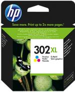 HP 302XL farebná atramentová kazeta