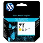 HP 711 žltá atramentová kazeta malá