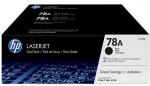 HP 78A čierny laserový toner dvojbalenie