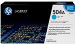 HP 504A azúrový laserový toner