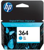 HP 364 azúrová atramentová kazeta