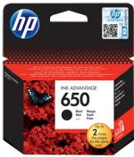 HP 650 čierna atramentová kazeta
