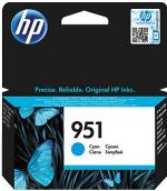 HP 951 azúrová atramentová kazeta