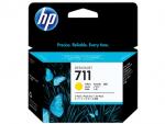 HP 711 žltá atramentová kazeta trojbalenie