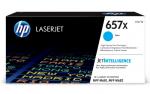 HP 657X azúrový laserový toner