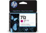 HP 712 purpurová atramentová kazeta