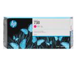 HP 738 purpurová atramentová kazeta