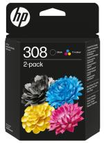 HP 308 štvorfarebná atramentová kazeta